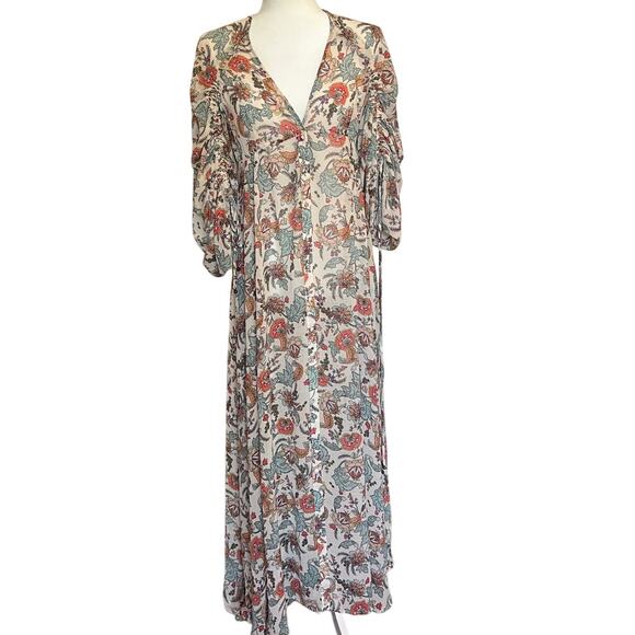 Free People Floral Festival Maxi Dress NWT - Picture 1 of 8